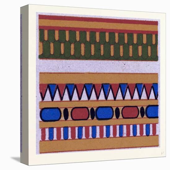 Egyptian Ornament-null-Stretched Canvas