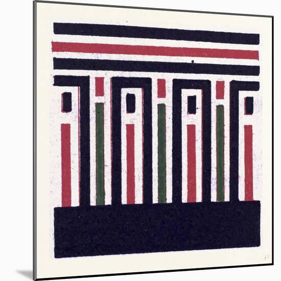 Egyptian Ornament-null-Mounted Giclee Print