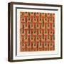 Egyptian Ornament-null-Framed Giclee Print