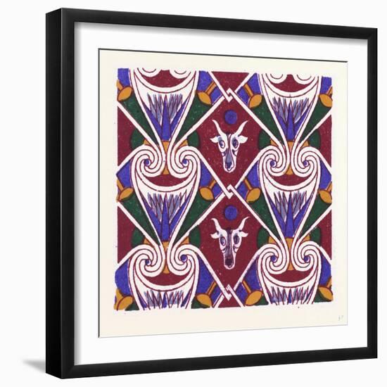 Egyptian Ornament-null-Framed Giclee Print