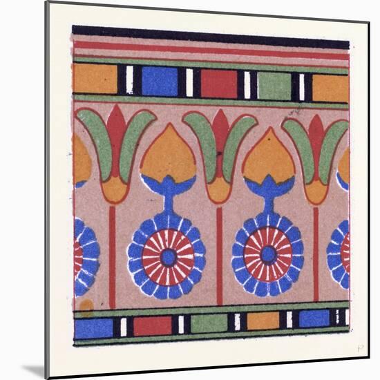 Egyptian Ornament-null-Mounted Giclee Print