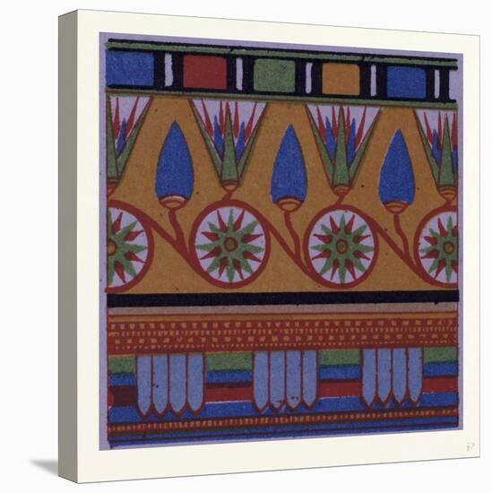 Egyptian Ornament-null-Stretched Canvas