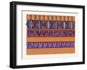 Egyptian Ornament-null-Framed Giclee Print