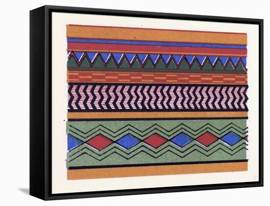 Egyptian Ornament-null-Framed Stretched Canvas