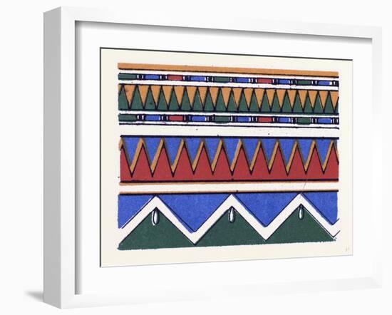 Egyptian Ornament-null-Framed Giclee Print