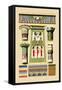 Egyptian Ornamental Architecture-J. Gardner Wilkinson-Framed Stretched Canvas