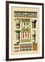 Egyptian Ornamental Architecture-J. Gardner Wilkinson-Framed Art Print