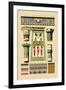 Egyptian Ornamental Architecture-J. Gardner Wilkinson-Framed Art Print