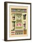 Egyptian Ornamental Architecture-J. Gardner Wilkinson-Framed Art Print