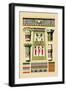 Egyptian Ornamental Architecture-J. Gardner Wilkinson-Framed Art Print