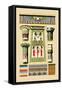 Egyptian Ornamental Architecture-J. Gardner Wilkinson-Framed Stretched Canvas