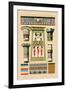 Egyptian Ornamental Architecture-J. Gardner Wilkinson-Framed Art Print