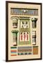 Egyptian Ornamental Architecture-J. Gardner Wilkinson-Framed Art Print