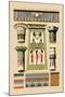 Egyptian Ornamental Architecture-J. Gardner Wilkinson-Mounted Art Print