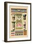 Egyptian Ornamental Architecture-J. Gardner Wilkinson-Framed Art Print