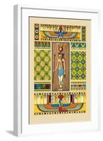 Egyptian Ornamental Patterns-J. Gardner Wilkinson-Framed Art Print