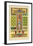 Egyptian Ornamental Patterns-J. Gardner Wilkinson-Framed Art Print