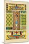 Egyptian Ornamental Patterns-J. Gardner Wilkinson-Mounted Art Print