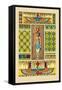 Egyptian Ornamental Patterns-J. Gardner Wilkinson-Framed Stretched Canvas