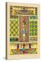 Egyptian Ornamental Patterns-J. Gardner Wilkinson-Stretched Canvas