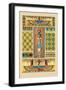 Egyptian Ornamental Patterns-J. Gardner Wilkinson-Framed Art Print