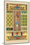 Egyptian Ornamental Patterns-J. Gardner Wilkinson-Mounted Art Print