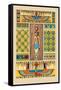 Egyptian Ornamental Patterns-J. Gardner Wilkinson-Framed Stretched Canvas