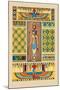 Egyptian Ornamental Patterns-J. Gardner Wilkinson-Mounted Art Print