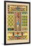 Egyptian Ornamental Patterns-J. Gardner Wilkinson-Framed Art Print