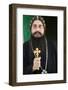 Egyptian Orthodox Coptic priest, Jerusalem-Godong-Framed Photographic Print