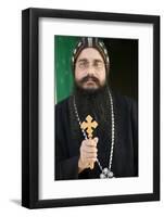 Egyptian Orthodox Coptic priest, Jerusalem-Godong-Framed Photographic Print