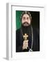 Egyptian Orthodox Coptic priest, Jerusalem-Godong-Framed Photographic Print