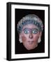 Egyptian painted funerary mask, 2nd century BC. Artist: Unknown-Unknown-Framed Giclee Print