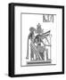 Egyptian Pantheon - Atmou & Otma-Historic Collection-Framed Giclee Print