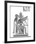 Egyptian Pantheon - Atmou & Otma-Historic Collection-Framed Giclee Print