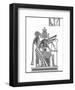 Egyptian Pantheon - Atmou & Otma-Historic Collection-Framed Giclee Print