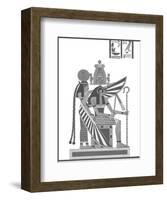 Egyptian Pantheon - Atmou & Otma-Historic Collection-Framed Giclee Print