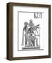 Egyptian Pantheon - Atmou & Otma-Historic Collection-Framed Giclee Print