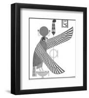 Egyptian Pantheon - Hermes Trismegistu-Historic Collection-Framed Giclee Print