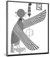 Egyptian Pantheon - Hermes Trismegistu-Historic Collection-Mounted Giclee Print