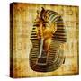 Egyptian Papyrus With Pharaoh-Maugli-l-Stretched Canvas