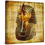 Egyptian Papyrus With Pharaoh-Maugli-l-Stretched Canvas
