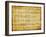 Egyptian Parchment With Hieroglyphics-Maugli-l-Framed Art Print