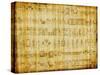 Egyptian Parchment With Hieroglyphics-Maugli-l-Stretched Canvas