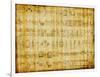 Egyptian Parchment With Hieroglyphics-Maugli-l-Framed Art Print