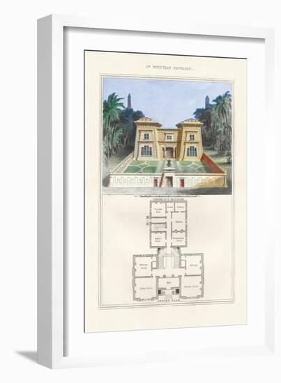 Egyptian Pavilion-Richard Brown-Framed Art Print