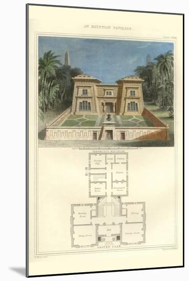 Egyptian Pavillion-Richard Brown-Mounted Art Print