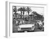 Egyptian President Gamal Abdel Nasser with King Mohamed V of Morocco and His Son Moulay Hassan-null-Framed Photo