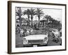 Egyptian President Gamal Abdel Nasser with King Mohamed V of Morocco and His Son Moulay Hassan-null-Framed Photo
