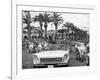 Egyptian President Gamal Abdel Nasser with King Mohamed V of Morocco and His Son Moulay Hassan-null-Framed Photo